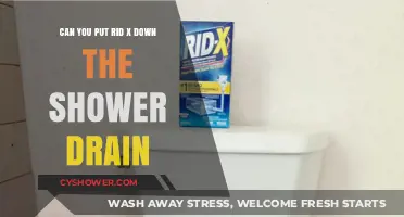 Can You Safely Use Rid-X in Your Shower Drain?
