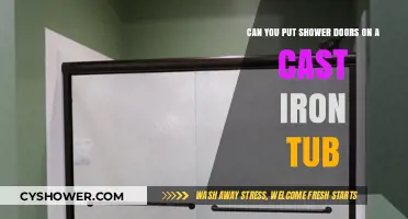 Installing Shower Doors on Cast Iron Tubs: What You Need to Know