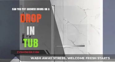 Installing Shower Doors on Drop-In Tubs: Is It Possible?