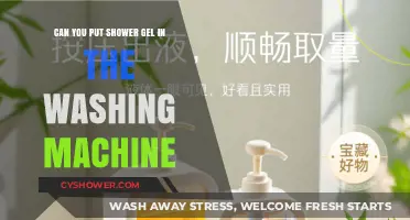 Shower Gel in Washing Machines: Safe or Laundry Disaster?