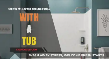 Shower Massage Panels with a Tub: Installation Tips and Benefits