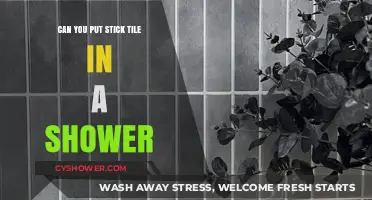 Can You Use Stick-On Tiles in Showers? Pros, Cons, and Tips