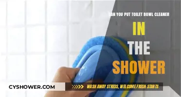 Can You Use Toilet Bowl Cleaner in the Shower? Risks and Alternatives