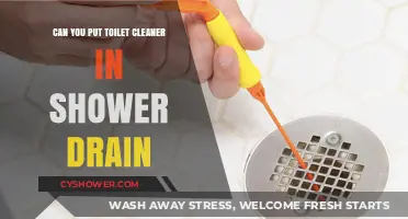 Using Toilet Cleaner in Shower Drains: Safe or Risky?