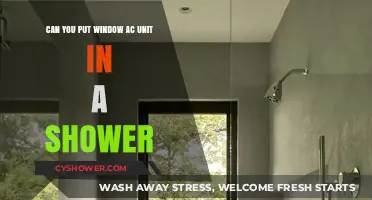 Can You Safely Install a Window AC Unit in Your Shower?