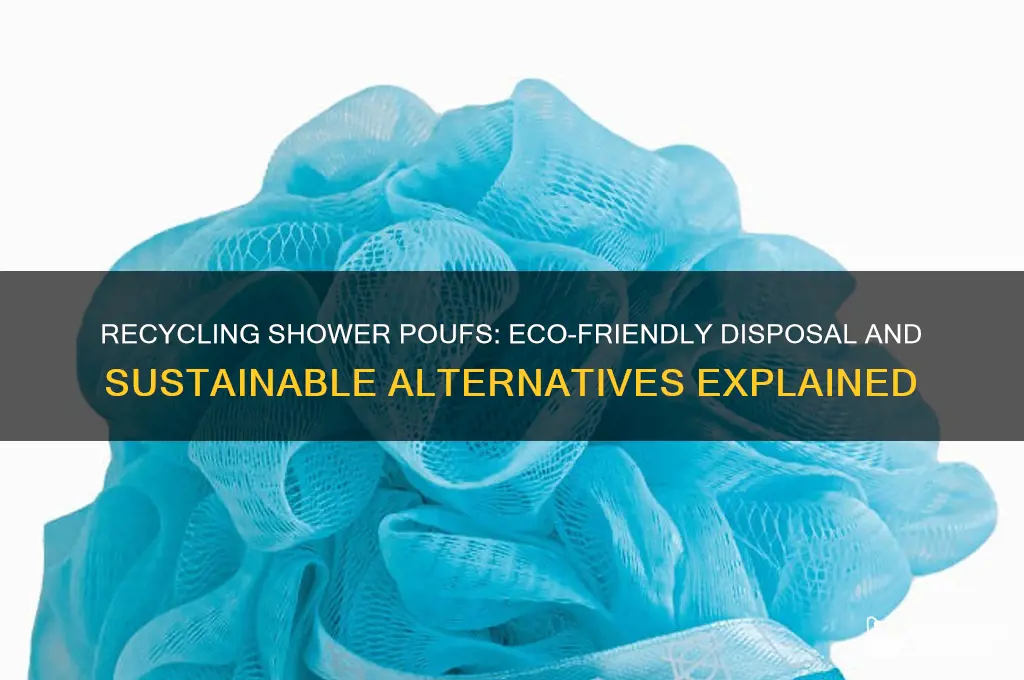 can you recycle a shower pouf