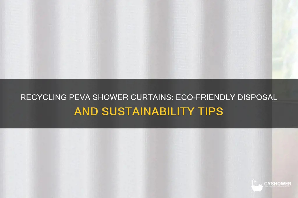 can you recycle peva shower curtain