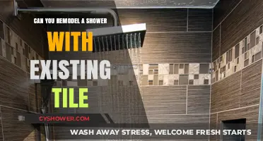 Remodeling Showers with Existing Tile: Creative Solutions for a Fresh Look