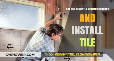 How to Replace a Shower Surround with Tile: A DIY Guide