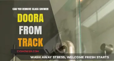How to Easily Remove Glass Shower Doors from Their Track