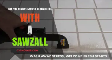 Removing Shower Ceramic Tile with a Sawzall: Tips and Tricks