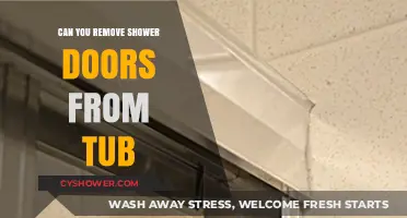 How to Easily Remove Shower Doors from Your Bathtub