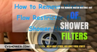 How to Remove Water Restrictors from Shower Filters: A DIY Guide
