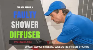 How to Fix a Faulty Shower Diffuser: DIY Repair Guide