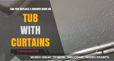 Shower Door to Curtain Swap: Transform Your Tub Effortlessly