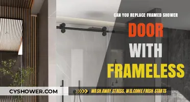 Upgrade Your Bathroom: Replacing Framed Shower Doors with Frameless Options