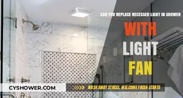 Upgrade Shower Lighting: Replace Recessed Light with a Fan Combo?