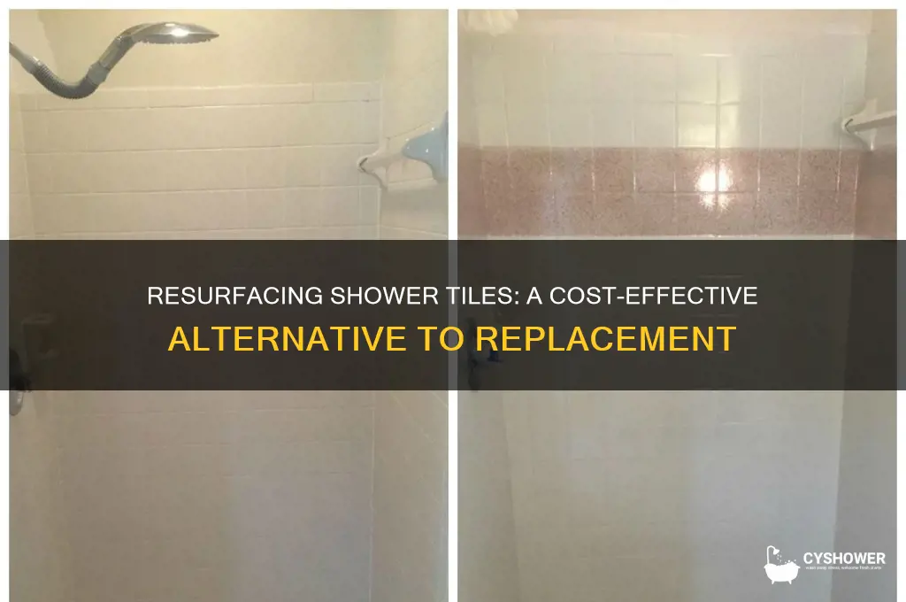 can you resurface existing shower tiles