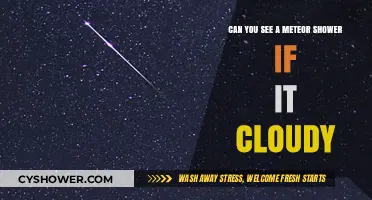 Cloudy Skies and Meteor Showers: Can You Still Spot Shooting Stars?