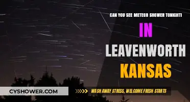 Leavenworth, Kansas Meteor Shower Viewing Guide: Tonight's Celestial Show