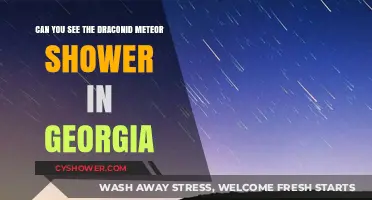 Draconid Meteor Shower Visibility in Georgia: A Stargazer's Guide