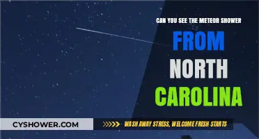 North Carolina's Meteor Shower Visibility: A Stargazer's Guide