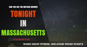 Massachusetts Meteor Shower Viewing: Tonight's Celestial Show Visibility Guide