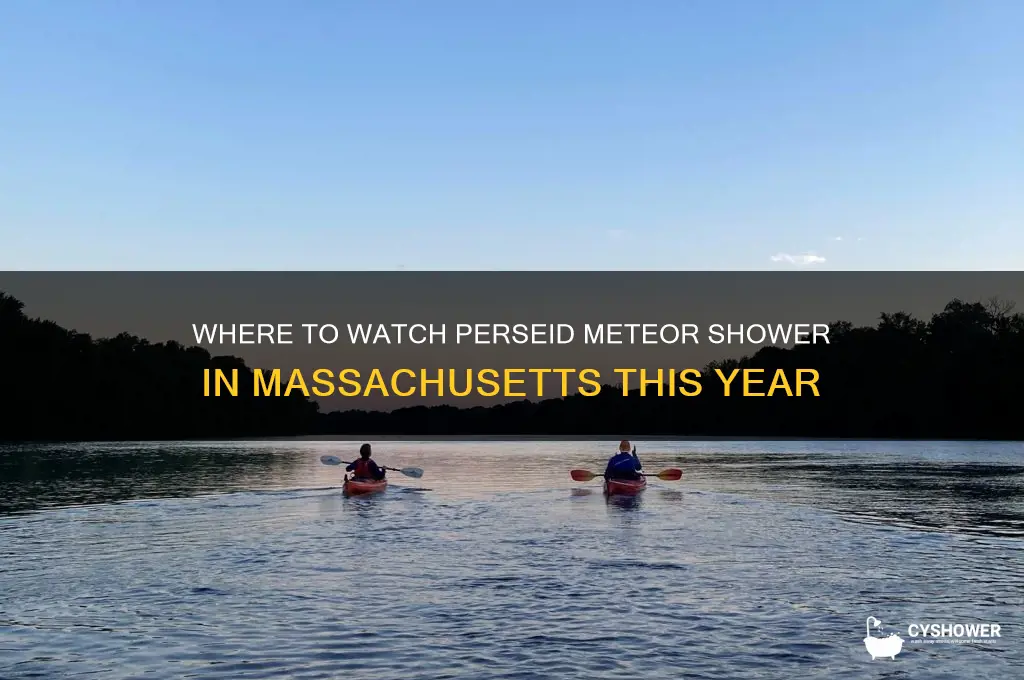 can you see the perseid meteor shower in massachusetts