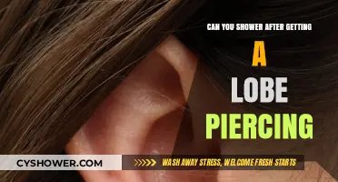 Showering After Lobe Piercing: Safe Practices and Healing Tips