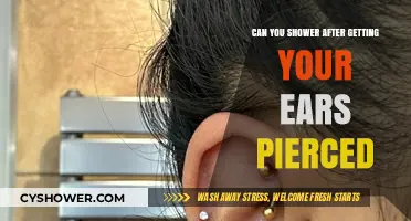 Ears Pierced? Shower Safely: Post-Piercing Care Tips and Timing