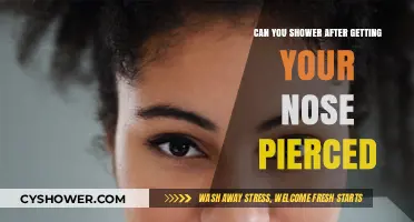 Nose Piercing Aftercare: When Can You Shower Safely?