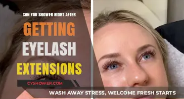 Showering After Eyelash Extensions: What You Need to Know