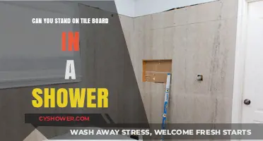 Can You Safely Stand on Tile Board in Your Shower?