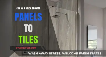 Can You Stick Shower Panels to Tiles? A Complete Guide