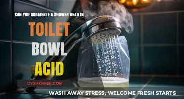 Submerging Shower Heads in Toilet Bowl Acid: Safe or Risky?