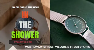 Shower-Safe or Not? 3 ATM Watch Water Resistance Explained