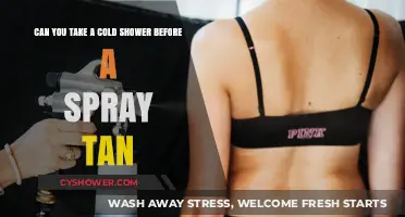 Cold Shower Before Spray Tan: Prep or Pitfall?