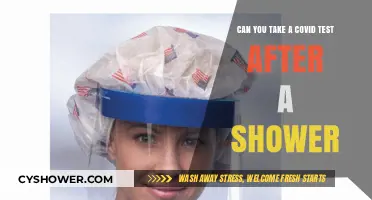 Should You Take a COVID Test Right After Showering?