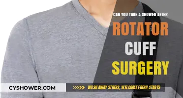Post-Rotator Cuff Surgery Shower Guide: When and How to Safely Bathe