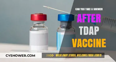 Showering After Tdap Vaccine: Safe Practices and Precautions to Follow