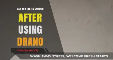 Showering After Using Drano: Safe or Risky? Expert Advice