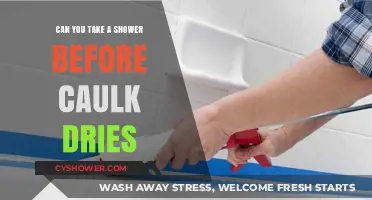 Shower Before Caulk Dries: Risks and Best Practices Explained