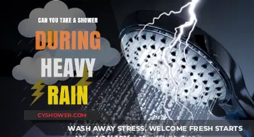 Showering Safely in Storms: Is It Okay During Heavy Rain?