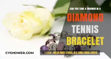 Showering with a Diamond Tennis Bracelet: Safe or Risky?