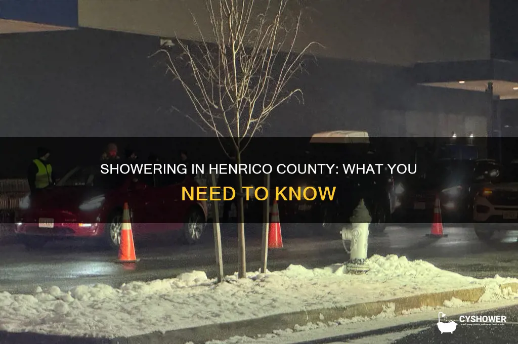 can you take a shower in henrico county