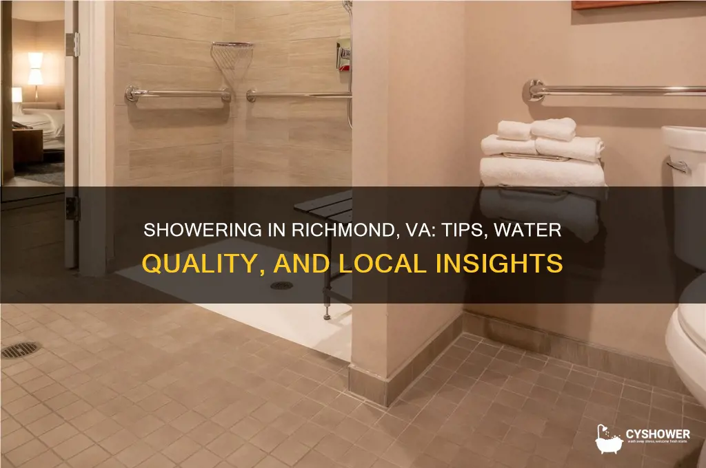 can you take a shower in richmond va