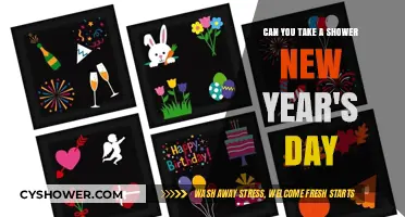 Ring in the New Year: Showering on January 1st