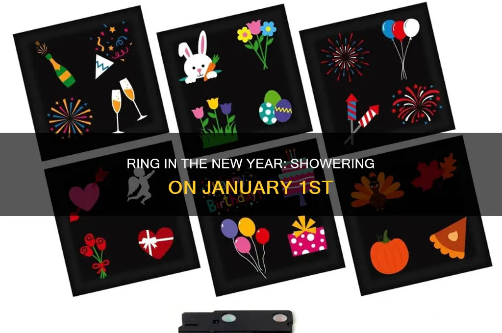 can you take a shower new year