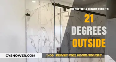 Showering in Cool Weather: Is 21 Degrees Outside Too Cold?