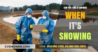 Showering in Winter: Is It Safe to Shower During Snowfall?